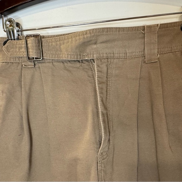 Vintage 90’s Esprit tan 100% Cotton skirt with cool buckle size 11/12 P1.2 - Picture 5 of 16